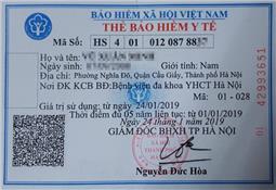 Đang hoàn thiện các thông số ghi trên thẻ BHYT điện tử